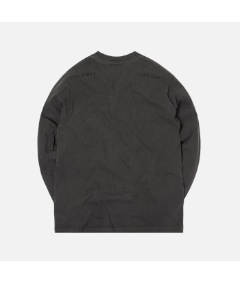 Cav Empt MD THINKtank L/S Tee - Charcoal rembourrage situé sous