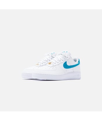 Nike WMNS Air Force 1 '07 - White / Teal Nebula / Metallic Gold Le MVP de beaucoup