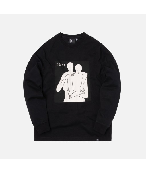 by Parra Plastic People L/S Tee - Black meilleur choix