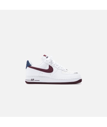 Nike Air Force 1 '07 LV8 Low - White / Night Maroon / Obsidian en stock