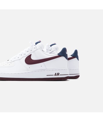 Nike Air Force 1 '07 LV8 Low - White / Night Maroon / Obsidian en stock