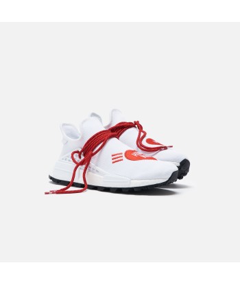 adidas Consortium x Human Made x Pharrell Williams NMD Hu - White / Scarlet / Core Black offre 