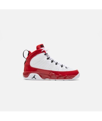 Nike GS Air Jordan 9 Retro - White / Black / Gym Red Venez acheter