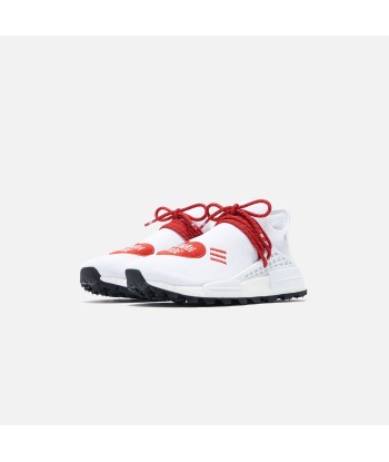 adidas Consortium x Human Made x Pharrell Williams NMD Hu - White / Scarlet / Core Black offre 