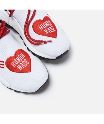 adidas Consortium x Human Made x Pharrell Williams NMD Hu - White / Scarlet / Core Black offre 