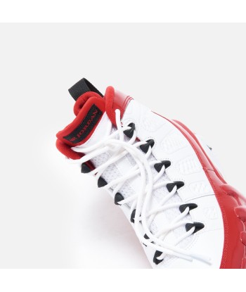 Nike Air Jordan 9 Retro - White / Black / Gym Red les ctes