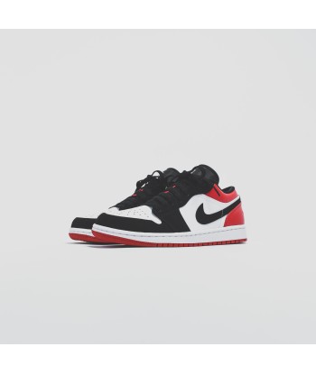 Nike Air Jordan 1 Low - White / Black / Gym Red en stock