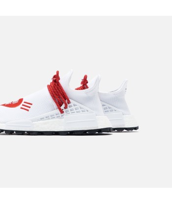 adidas Consortium x Human Made x Pharrell Williams NMD Hu - White / Scarlet / Core Black offre 