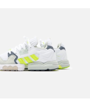 adidas Consortium x Footpatrol ZX Torsion - White / Solar Yellow / Ash Grey de France