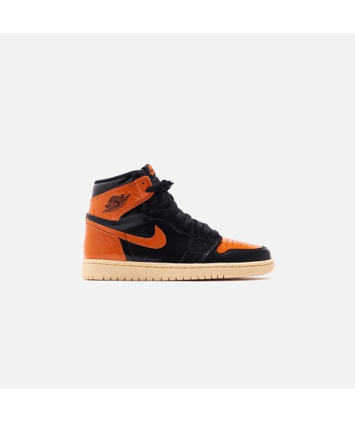 Nike Grade School  Air Jordan 1 Retro High OG - Black / Starfish / Pale Vanilla livraison gratuite