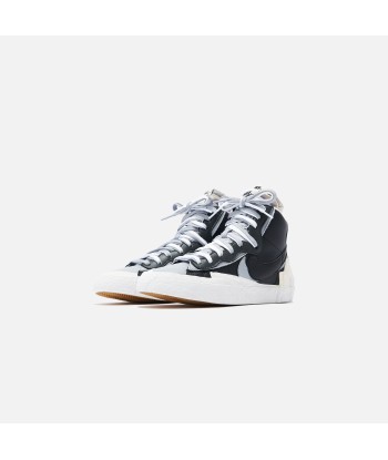 Nike x Sacai Blazer Mid - Black / Wolf Grey / White / Anthrax pas cher chine