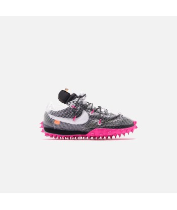 Nike x Off-White WMNS Waffle Racer - Black / White / Fuchsia Venez acheter