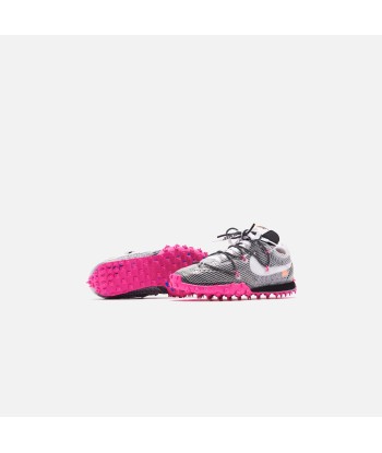 Nike x Off-White WMNS Waffle Racer - Black / White / Fuchsia Venez acheter