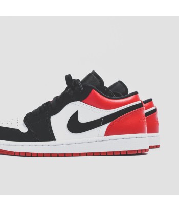 Nike Air Jordan 1 Low - White / Black / Gym Red en stock