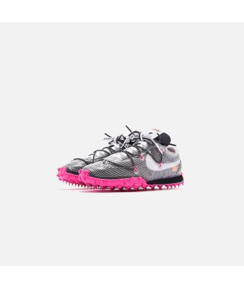 Nike x Off-White WMNS Waffle Racer - Black / White / Fuchsia Venez acheter