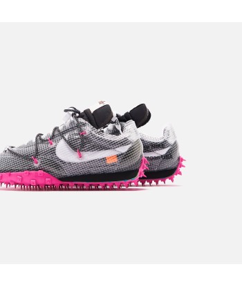 Nike x Off-White WMNS Waffle Racer - Black / White / Fuchsia Venez acheter