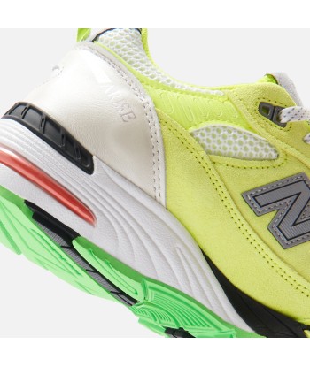 New Balance x Aries Arise WMNS Made in UK 991 - Neon Yellow / Silver / White Par le système avancé 