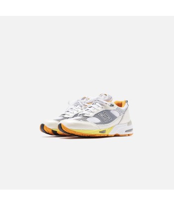 New Balance x Aries Arise WMNS Made in UK 991 - Silver / White / Orange offre 