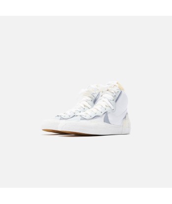 Nike x Sacai Blazer Mid - White / Wolf Grey / Pure Platinum En savoir plus