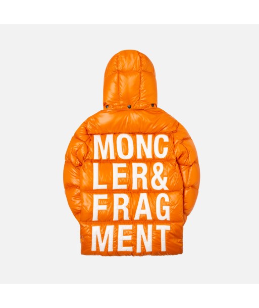 7 Moncler Fragment Hanriot Jacket Giubbotto - Orange l'achat 