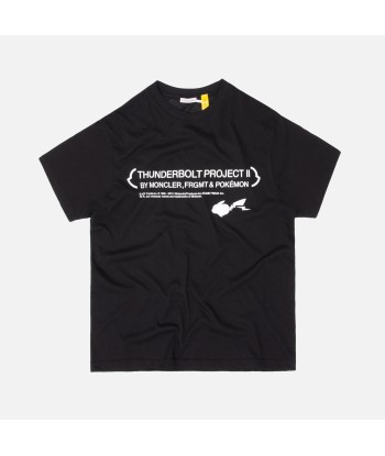 7 Moncler Fragment Maglia Tee - Black en ligne des produits 