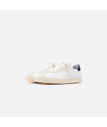 Clae Noah Milled Leather - White la chaussure