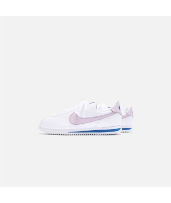 Nike Grade School Cortez Basic SL - White / Iced Lilac / Soar de technologie