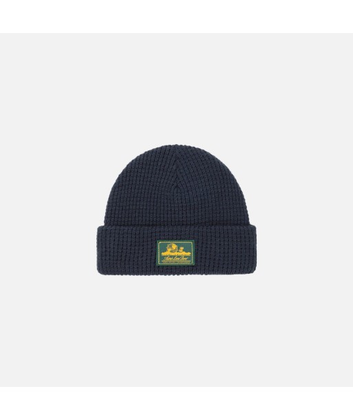 Aimé Leon Dore ALD Waffle Knit Beanie - Flag Navy les muscles