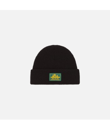 Aimé Leon Dore ALD Waffle Knit Beanie - Black en linge