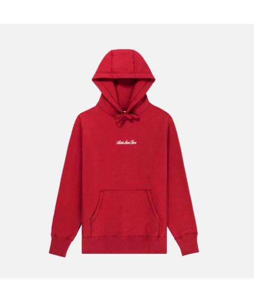 Aimé Leon Dore Logo Hoodie - Red Wine À commander