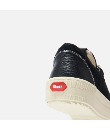 Rhude V1 Low - Black / White des créatures d'habitude