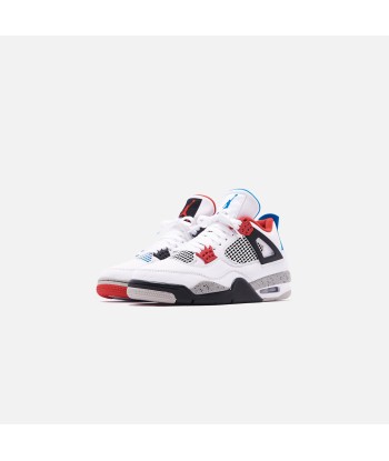 Nike Air Jordan 4 Retro SE - White / Military Blue / Fire Red / Tech Grey s'inspire de l'anatomie humaine