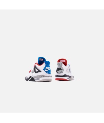 Nike Air Jordan 4 Retro SE - White / Military Blue / Fire Red / Tech Grey s'inspire de l'anatomie humaine