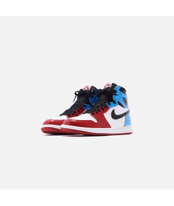 Nike Air Jordan 1 Retro High OG Fearless - White / Black / University Blue / Varsity Red Venez découvrir notre 