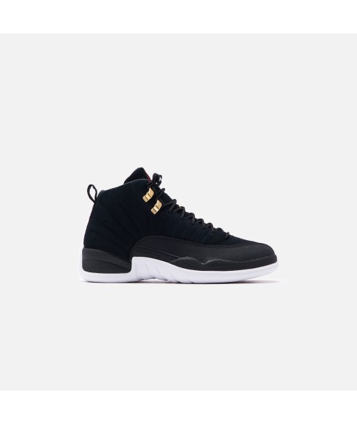 Nike Air Jordan 12 Retro - Black / White / Taxi / Varsity pas cher