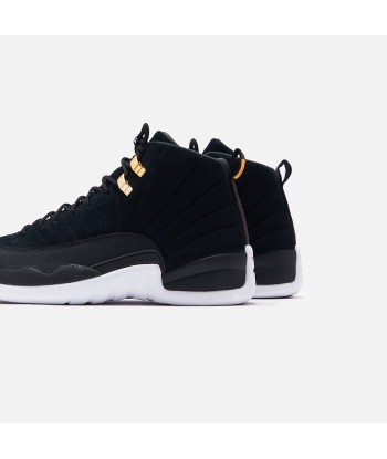 Nike Air Jordan 12 Retro - Black / White / Taxi / Varsity pas cher