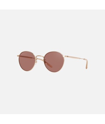 Garrett Leight Wilson M 49 - Rose Gold chez Cornerstreet bien 