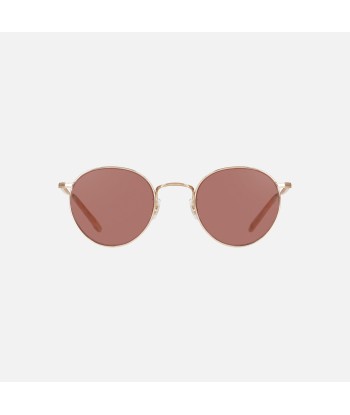 Garrett Leight Wilson M 49 - Rose Gold chez Cornerstreet bien 