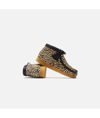 Clarks Wallabee Boot - Cheetah Print vente chaude votre 