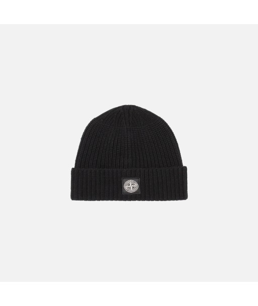 Stone Island Beanie - Black du meilleur 