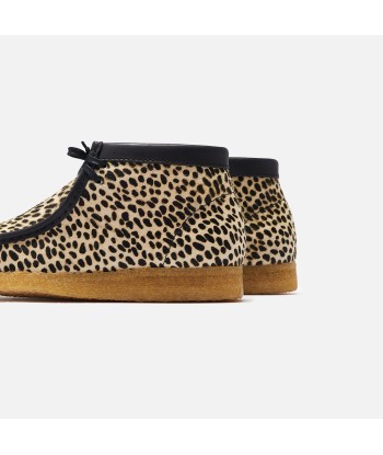 Clarks Wallabee Boot - Cheetah Print vente chaude votre 