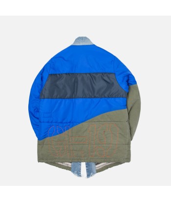 Greg Lauren 50/50 Nylon Puffy GL1 - Blue / Army Comment ça marche