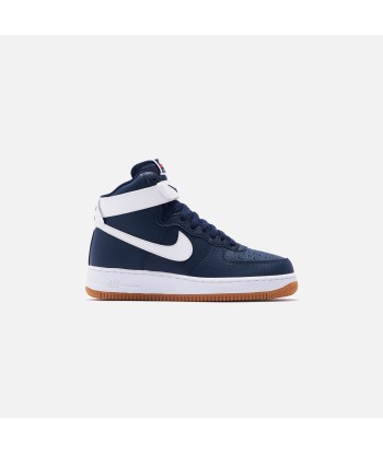 Nike Air Force 1 '07 High - Obsidian / White Red / Orbit White À commander