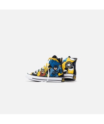 Converse x Batman Grade School CTAS High - Black / White / Lemon Chrome Jusqu'à 80% De Réduction