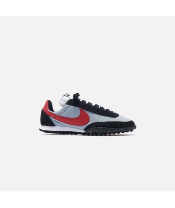 Nike Waffle Racer - Wolf Grey / Gym Red / Black de pas cher