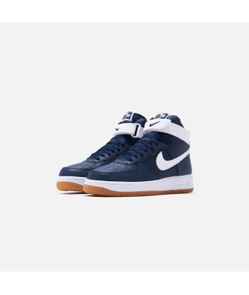 Nike Air Force 1 '07 High - Obsidian / White Red / Orbit White À commander