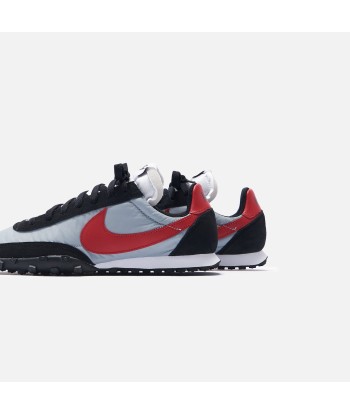 Nike Waffle Racer - Wolf Grey / Gym Red / Black de pas cher