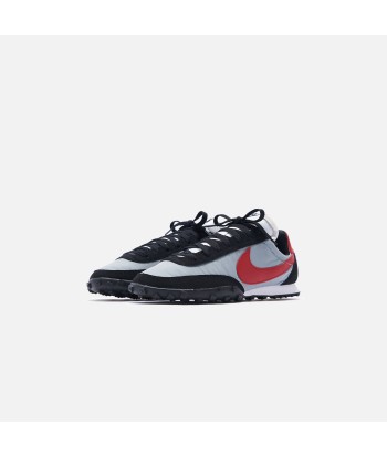 Nike Waffle Racer - Wolf Grey / Gym Red / Black de pas cher