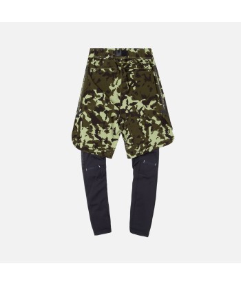 NikeLab x MMW 2.0 2-IN-1 Short - Camo / Black meilleur choix