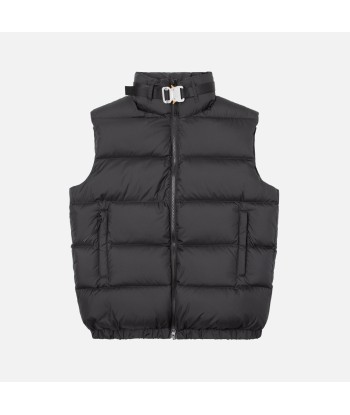 1017 Alyx 9SM Puffer Vest w/ Nylon Buckle - Black Les êtres humains sont 